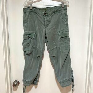 Rich & Skinny Green Cargo Pants Relaxed Fit